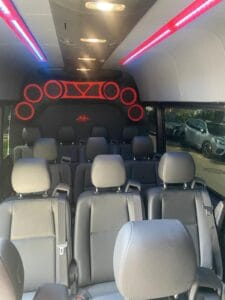 Luxurious Interior of the Mercedes Benz Sprinter - New Jersey and New York Limo Service